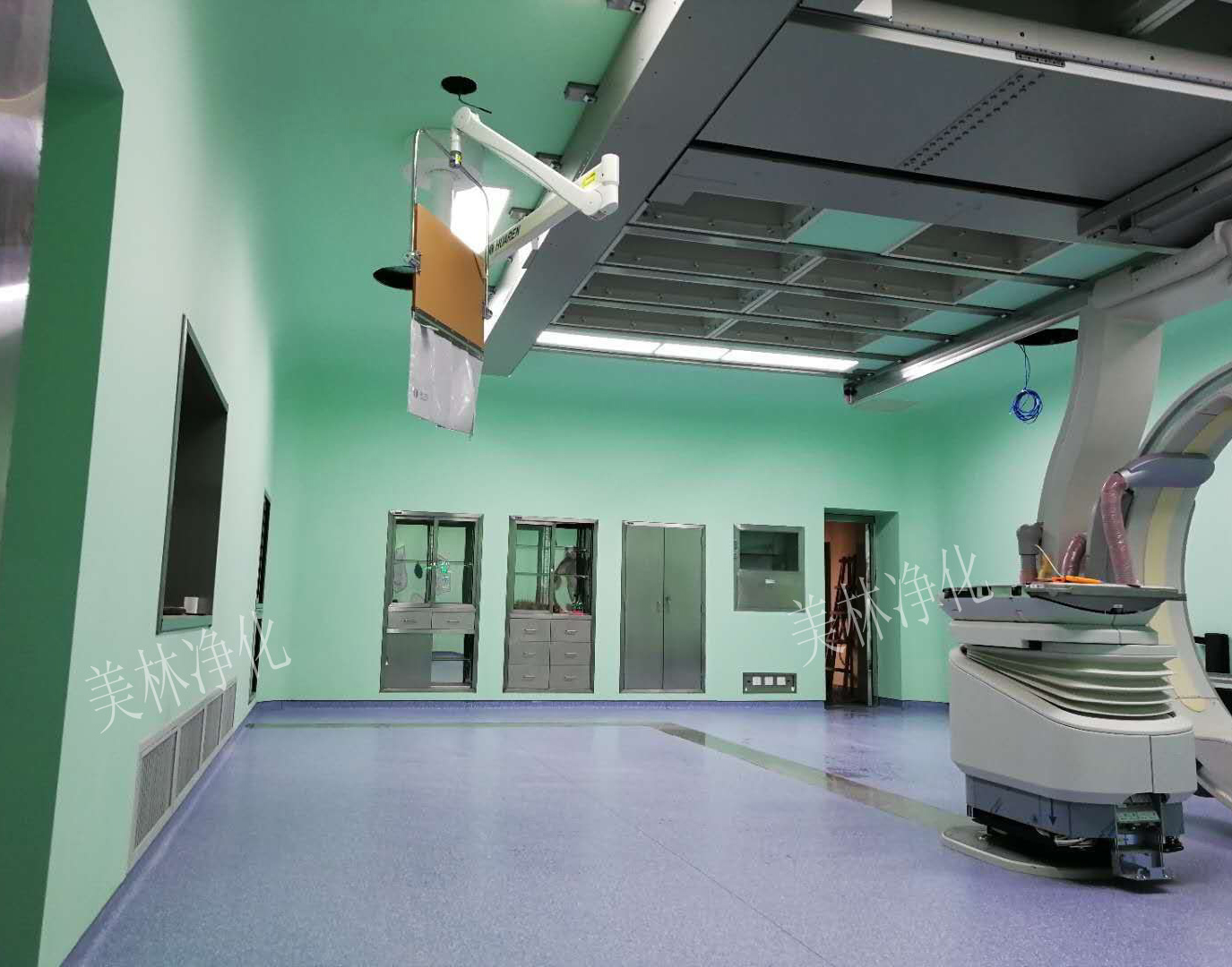 快裝無(wú)縫電解鋼板手術(shù)室